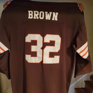 Jim Brown Authentic Throwback Jersey